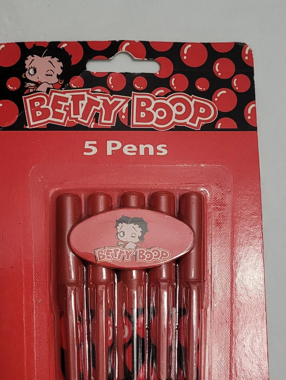 Vintage Y2K NIB King Features Syndicate Betty Boop Pencils And Pens